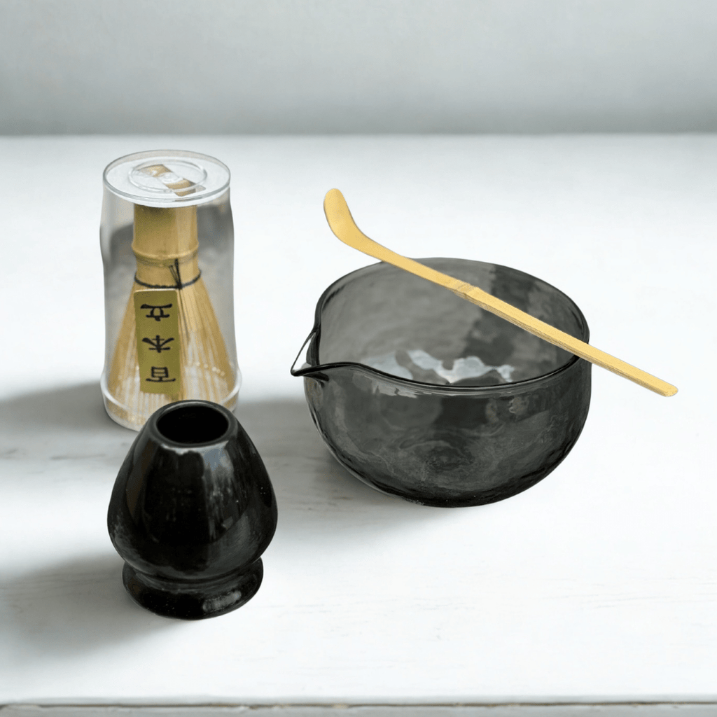 Coffret Matcha - Édition Noir Transparent - Coffret matcha MizuMood