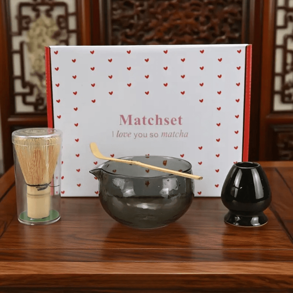 Coffret Matcha - Édition Noir Transparent - Coffret matcha MizuMood