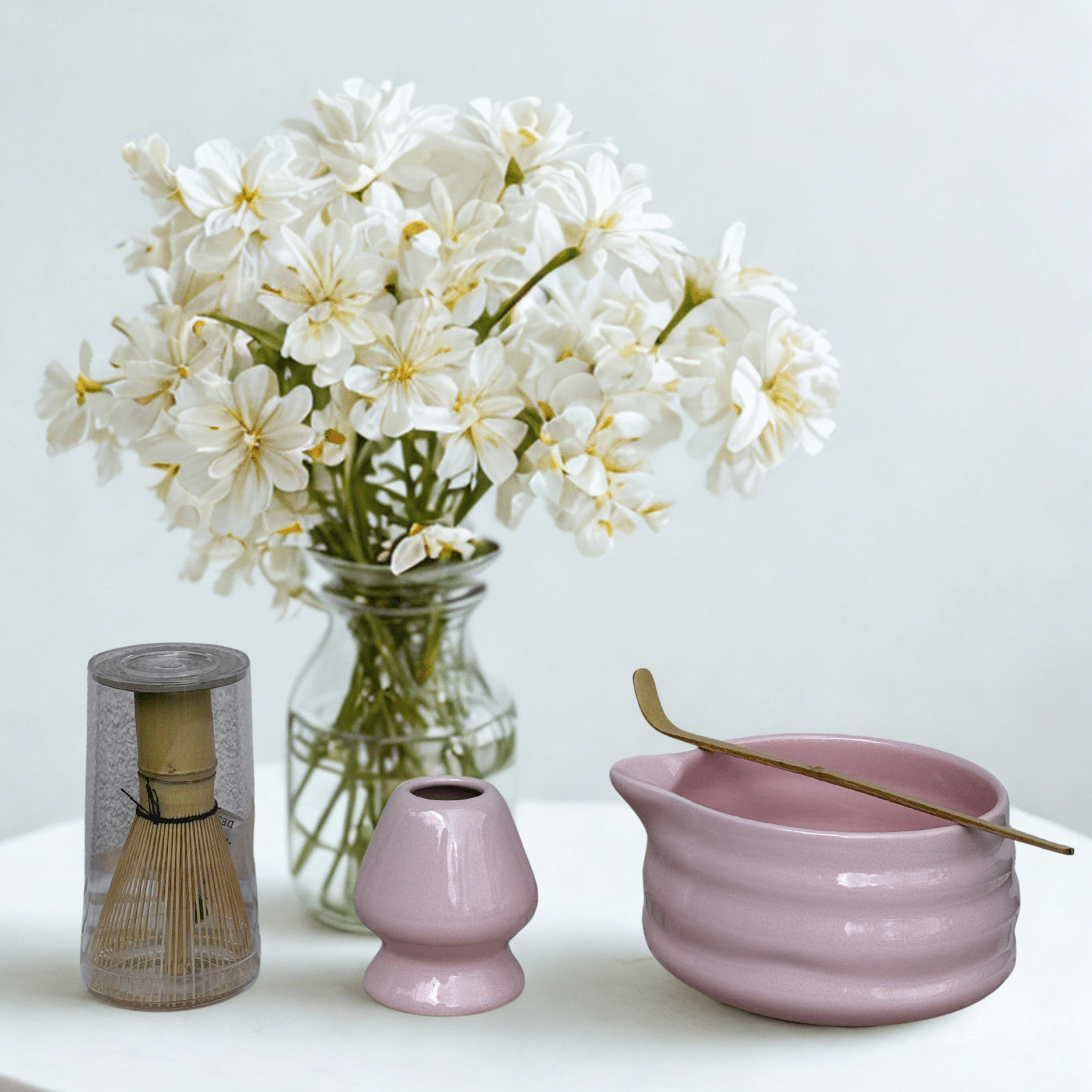 Coffret Matcha - Édition Rose - Coffret matcha MizuMood