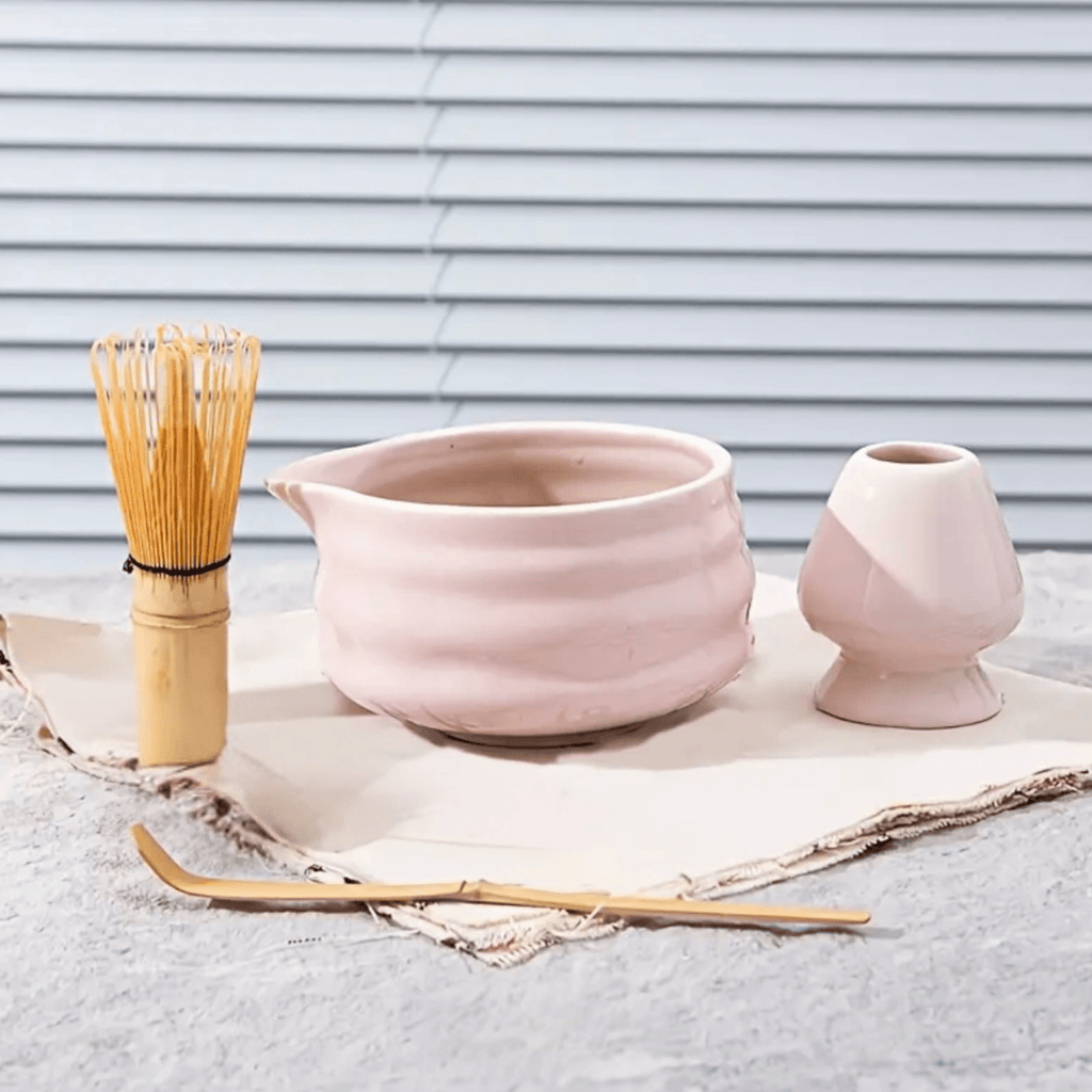 Coffret Matcha - Édition Rose - Coffret matcha MizuMood