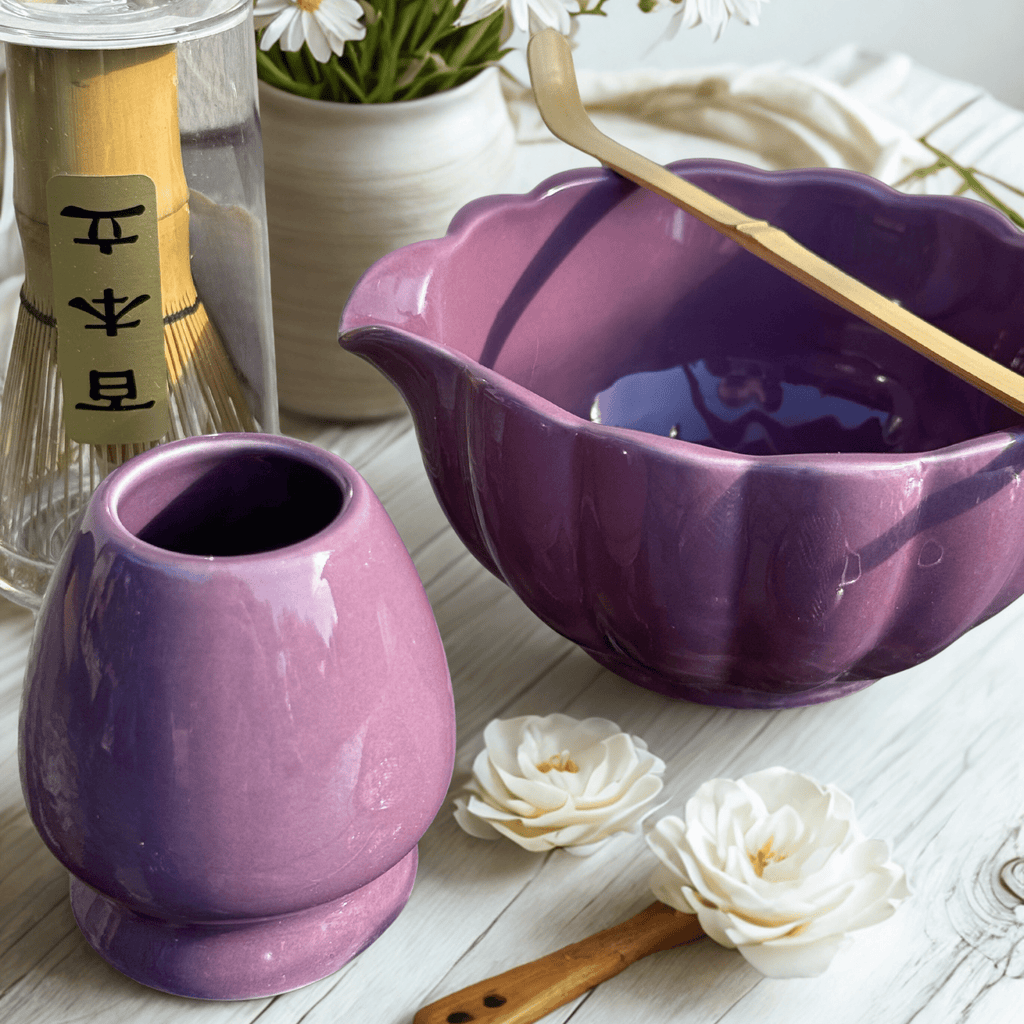 Coffret Matcha - Édition Violet - Coffret matcha MizuMood