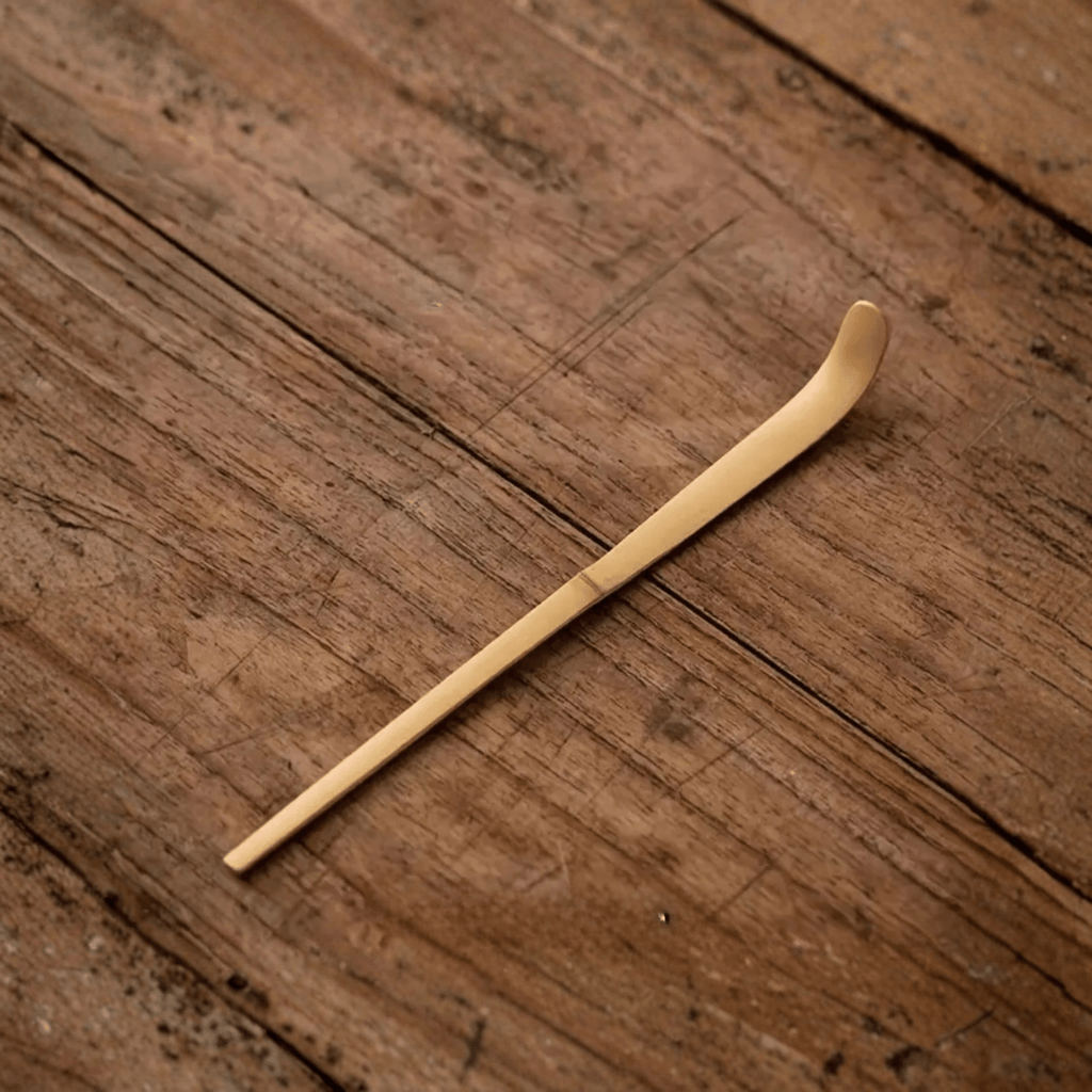 Cuillère à Matcha – Chashaku en Bambou Naturel - Coffret matcha MizuMood