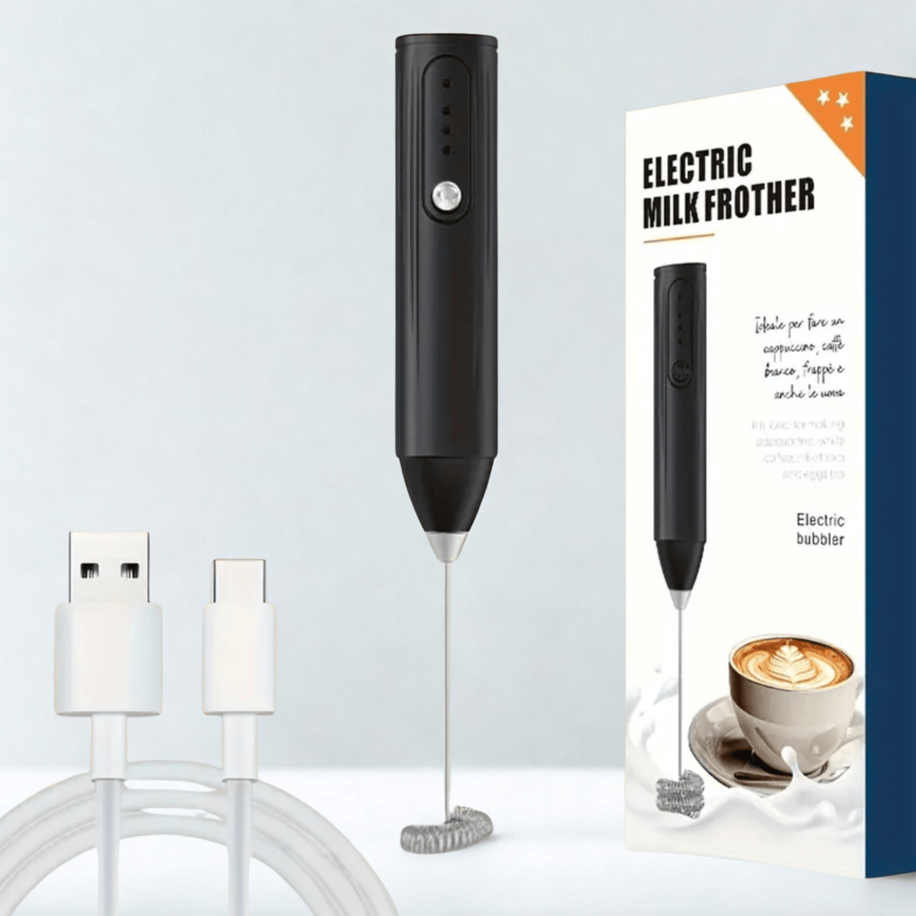 Mousseur à Lait Rechargeable USB - C - Coffret matcha MizuMood